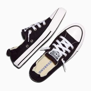 Converse Chuck Taylor All Star Shoreline Lace Up Black Canvas Sneakers US9 NIB